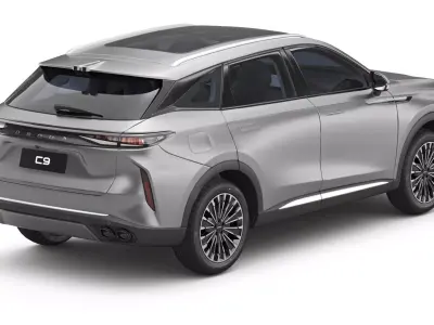 2025 Chery Omoda C9 with Interior 3D model