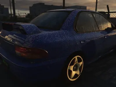 Subaru Impreza GC8 WRX 3D model