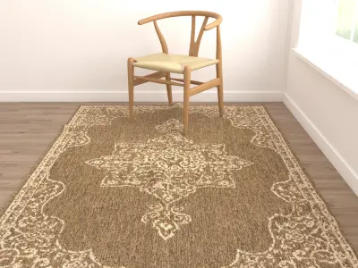 Rugs No 137 Low-poly 3D model
