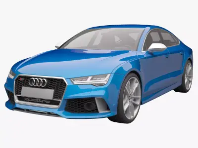 Audi RS7 Sportback 3D model
