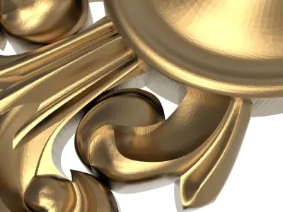  decorative pattern ready for 3D printing 3D model 27