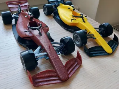 F1 2022 Car 3D Print 1-18 Scale 3D print model