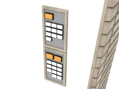 Cantina main door 1-12 scale Blackseries Free 3D print model