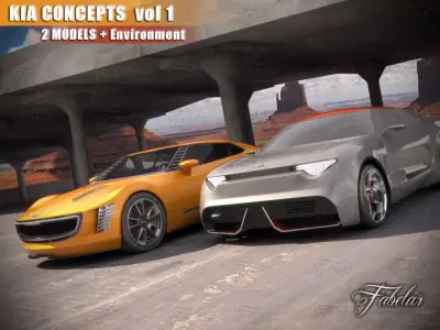 Kia Concepts vol 1 3D model