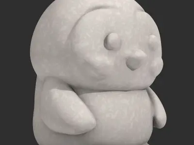 Cute Penguin 3D print model