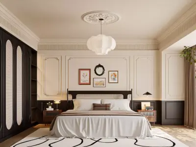  Bedroom interior 12 3D model