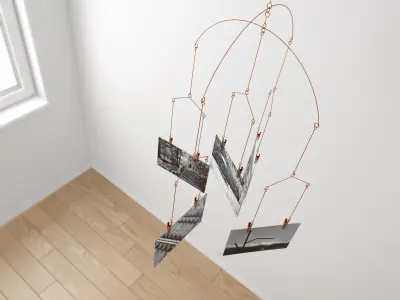 Home Decor Hanging Photos 3D model