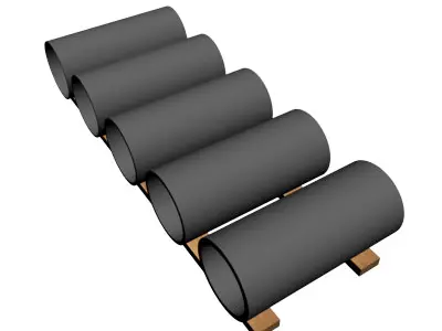 10in Pipe 3D model