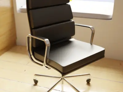 Office chair Free low-poly 3D model