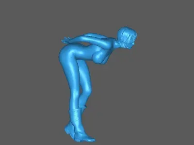Figure Rina Sexy Girl 1-64 Scale 3D print model