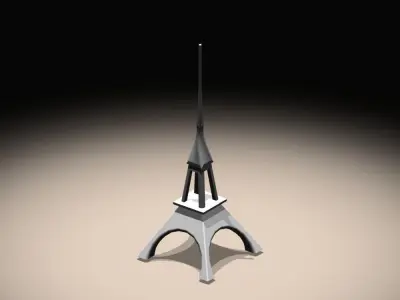 Tower eiffel Free 3D model