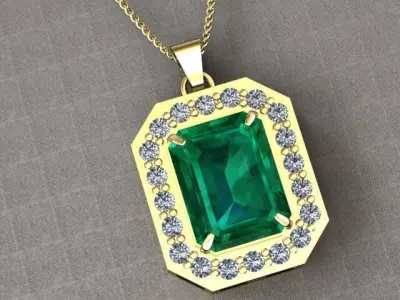 pendants 3D print model