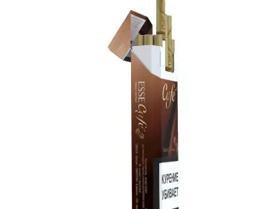 Cigarette Esse Cafe Low-poly 3D model