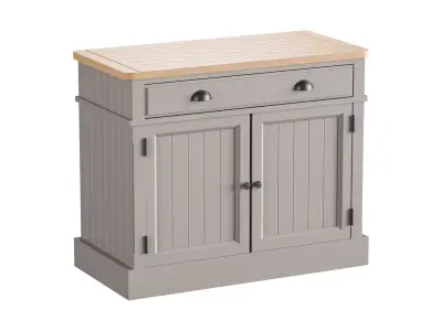 Harrogate 2 Door Sideboard in Prairie 3D model