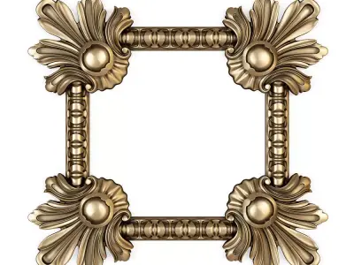 architectural frame for cnc 3D model