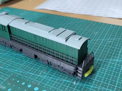  TEM-2 diesel locomotive 3D print model