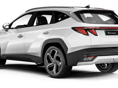 Hyundai Tucson 2024 3D model