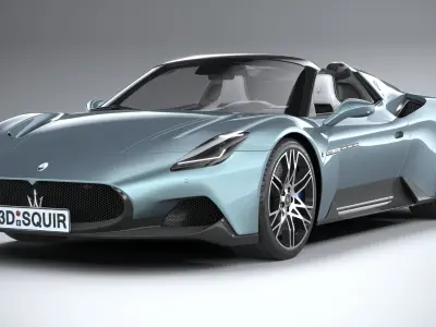 Maserati MC20 Cielo 2023 3D model