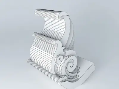 End Roof Ornament 3D model