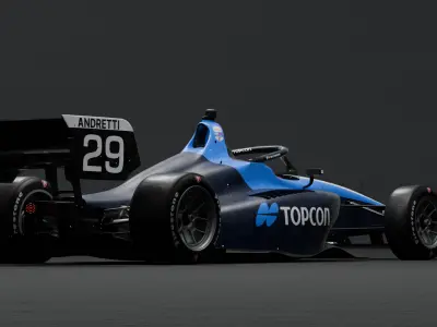 Dallara IL-15 - Indy NXT 3D model