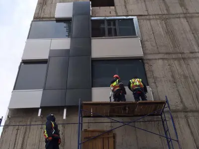 Facade mockup for customer  3D model