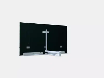 BJURSTA Wall-mounted drop-leaf table Low-poly 3D model