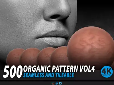 500 Organic Pattern Vol4-Seamless And Tileable Texture