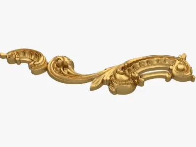 Classic decor ornament 253 3D model