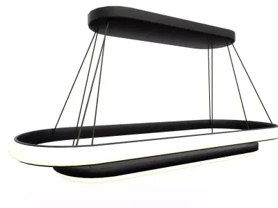 Modern Lighting Kit Low Poly Chandelier Lamp Set Interior Props Low-poly 3D model