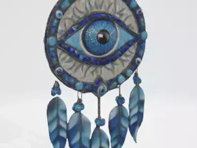 3D Wall Ornament Model 3D model