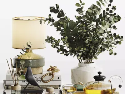 Decorative Set 08 3D model