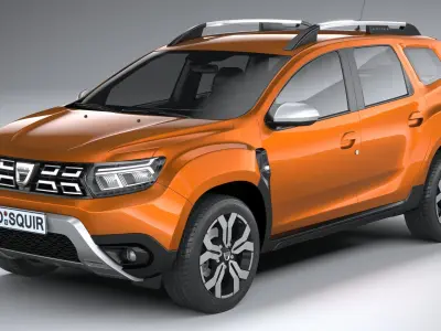 Dacia Duster 2022 3D model