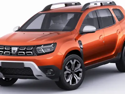 Dacia Duster 2022 3D model