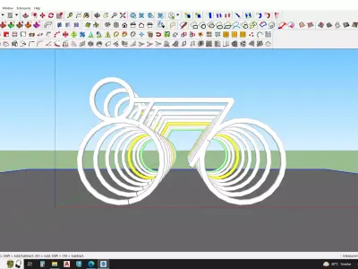cycle stand 3d model 3D model