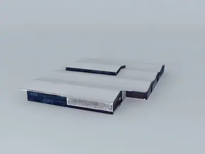 Hangar West Free 3D model