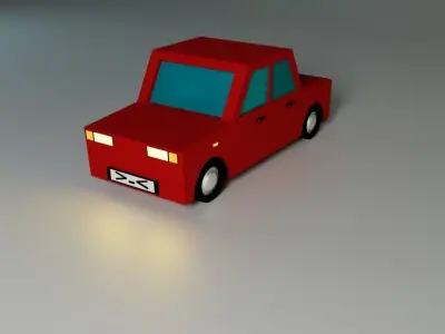 standart car  3D model