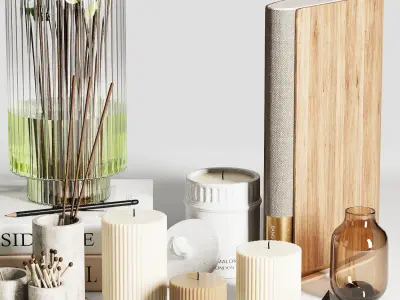 Decorative Set 09 3D model