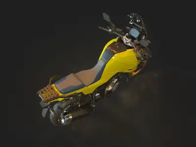 Base model  Suzuki V Storm 1050 2020 3D model