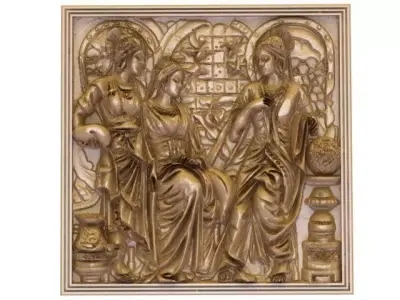 Three Faces of Ancient Rome  in a Relief of Grandeur and Mystery 3D model