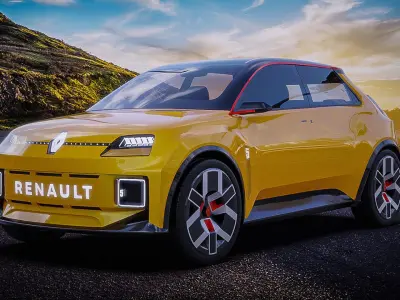 Renault 5 EV Prototype 3D model