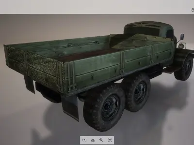 Vehicle - Truck 11 Low-poly 3D model