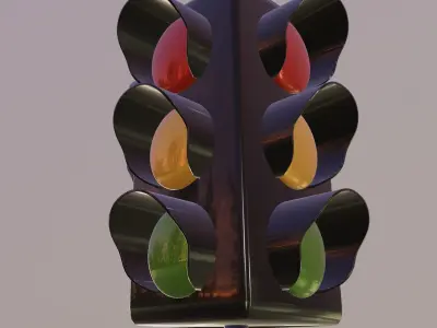 Traffic Light 3D model