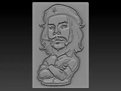Che-Che figurine of che guevara 3D print model