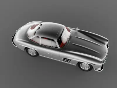 Mercedes Benz 300 SL Coupe 3D model