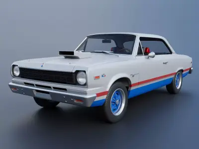 AMC Hurst SC Rambler 1969 3D print model