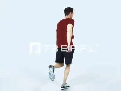 Virtue 02L Running Jogging Football Sports Man Low-poly 3D model purchase