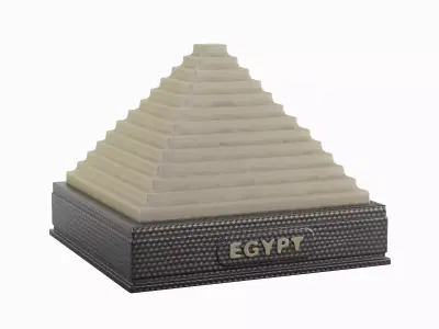 Pyramid Toy B 01 Low-poly 3D model