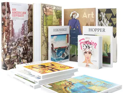 Book Set 4 stack of books 3D model