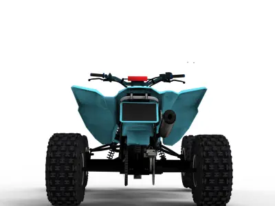 Quad bike 3D model 3D model
