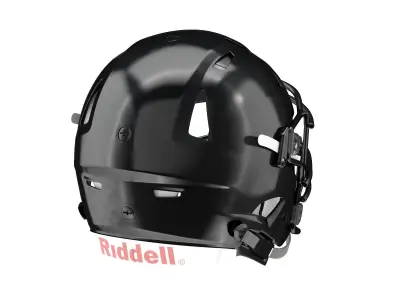 Riddell SpeedFlex Adult Football Helmet with Facemask 3D model